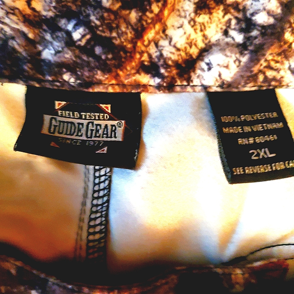 Camo hunting pants